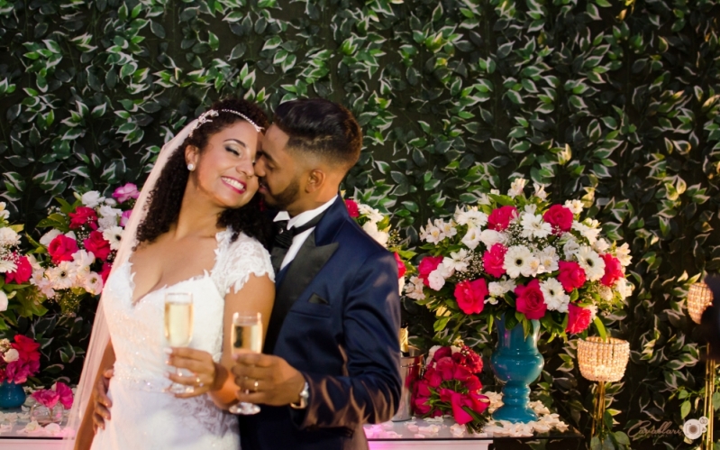 Festa de Casamento para 50 Pessoas Jardim Hollywood - Festa de Casamento a Tarde