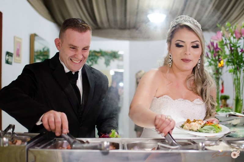 Onde Encontro Buffet para Casamento a Domicílio Vila Vivaldi - Buffet Casamento Completo