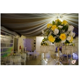 buffet para casamento com decoração preço Alves Dias